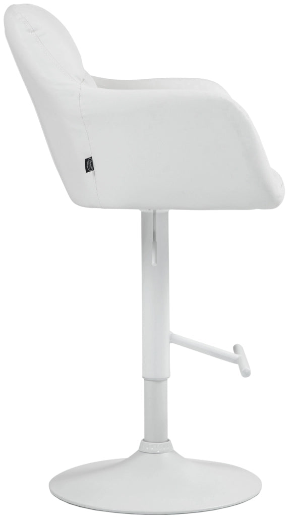 Barhocker Natoma Kunstleder weiЯ