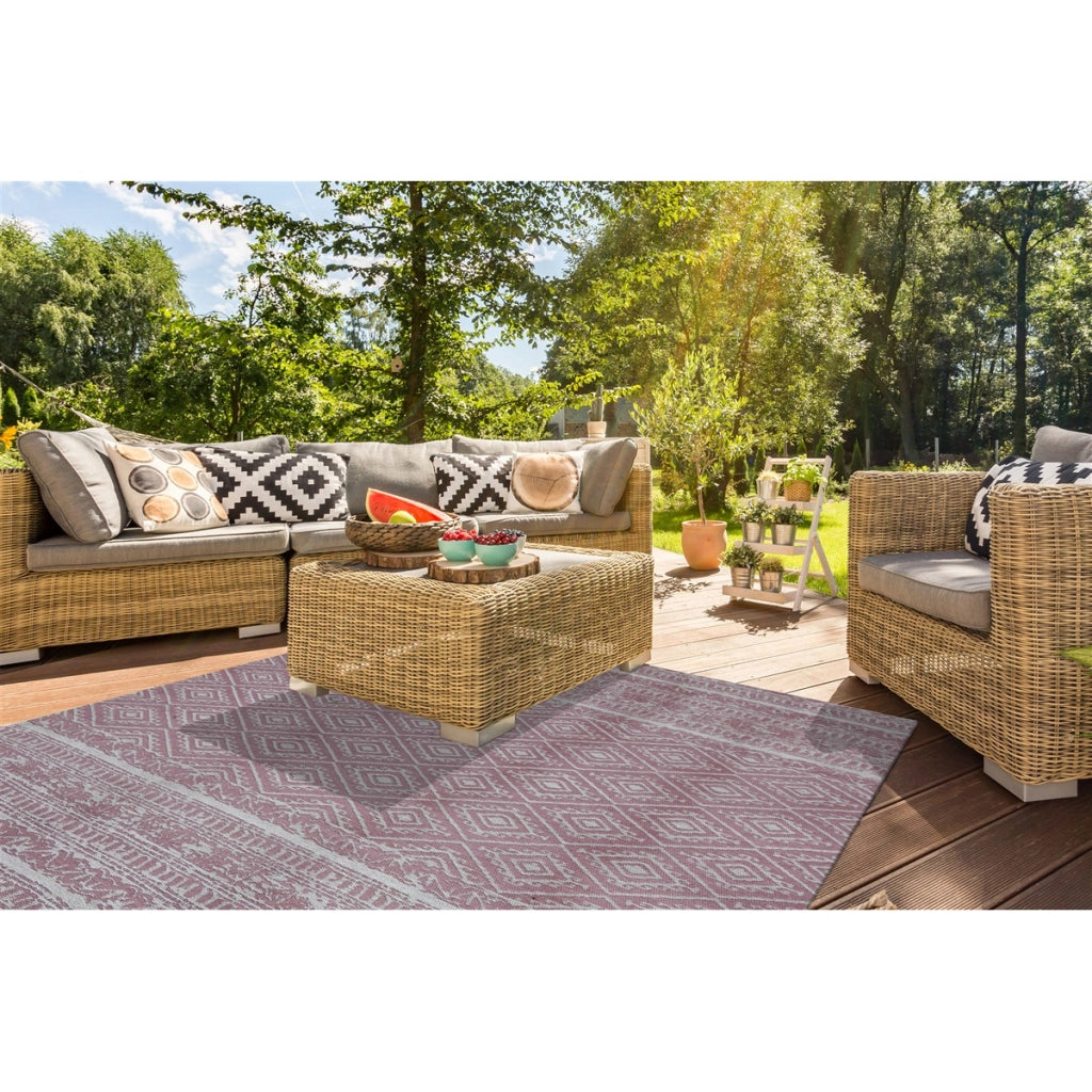 Tappeto Outdoor Sunny 100 Vintage Pink
