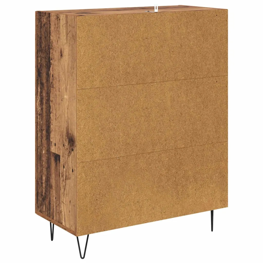 Credenza-Buffet-Armadio da cucina Legno vecchio 69,5 x 34 x 90 cm 673489