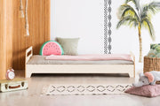 Lettino Montessori BINGO bianco 180 x 90 cm