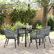 Set da Pranzo per Giardino 5 pcs Antracite 3379360