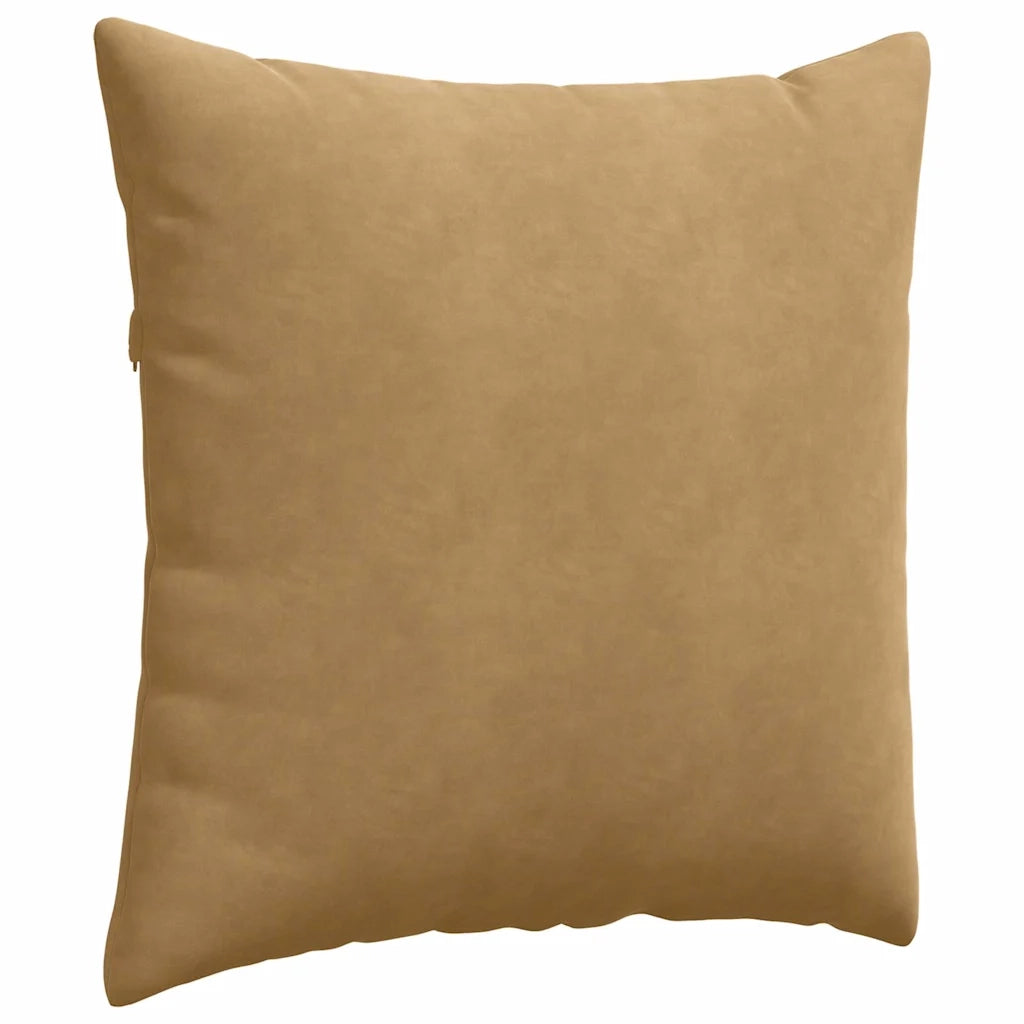 Cuscini da Divano 2 pz | Cuscini per sedie Marrone 60 x 60 cm Tessuto in Cords