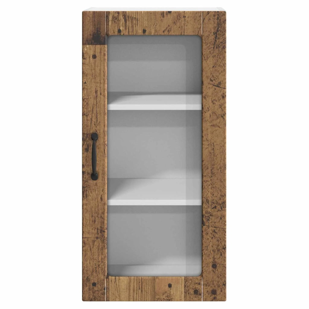 Pannello lavastoviglie Lucca 2 pcs Legno antico 40 x 31 x 80 cm 885002