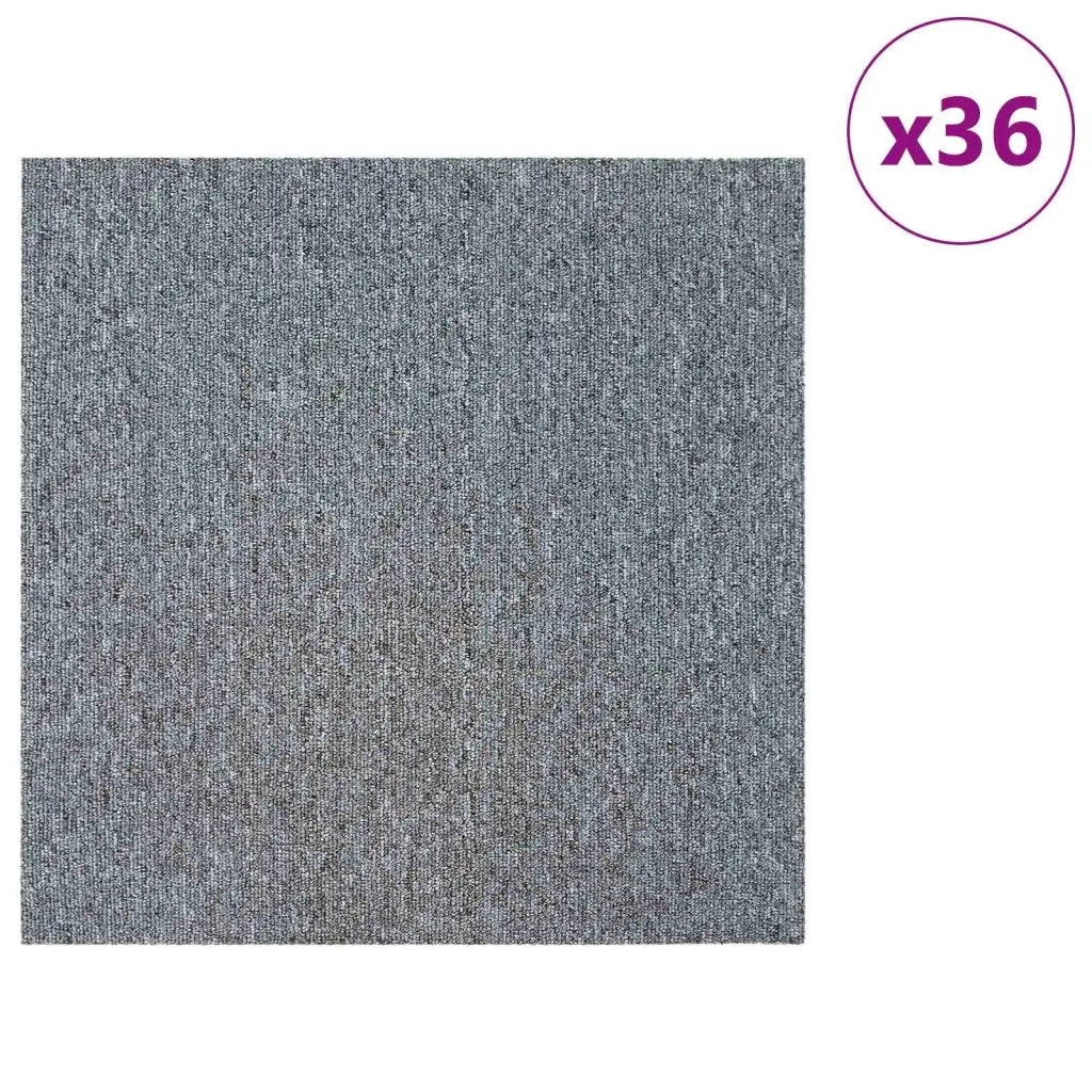 Piastrella per Tappeto Grigio Chiaro 50 x 50 cm 36 pz CFW7873297