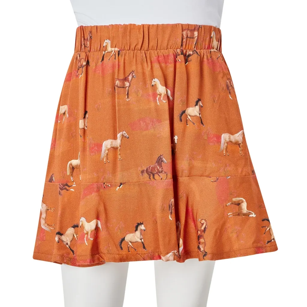 Gonna da Bambina Cognac 104 CFW7035473