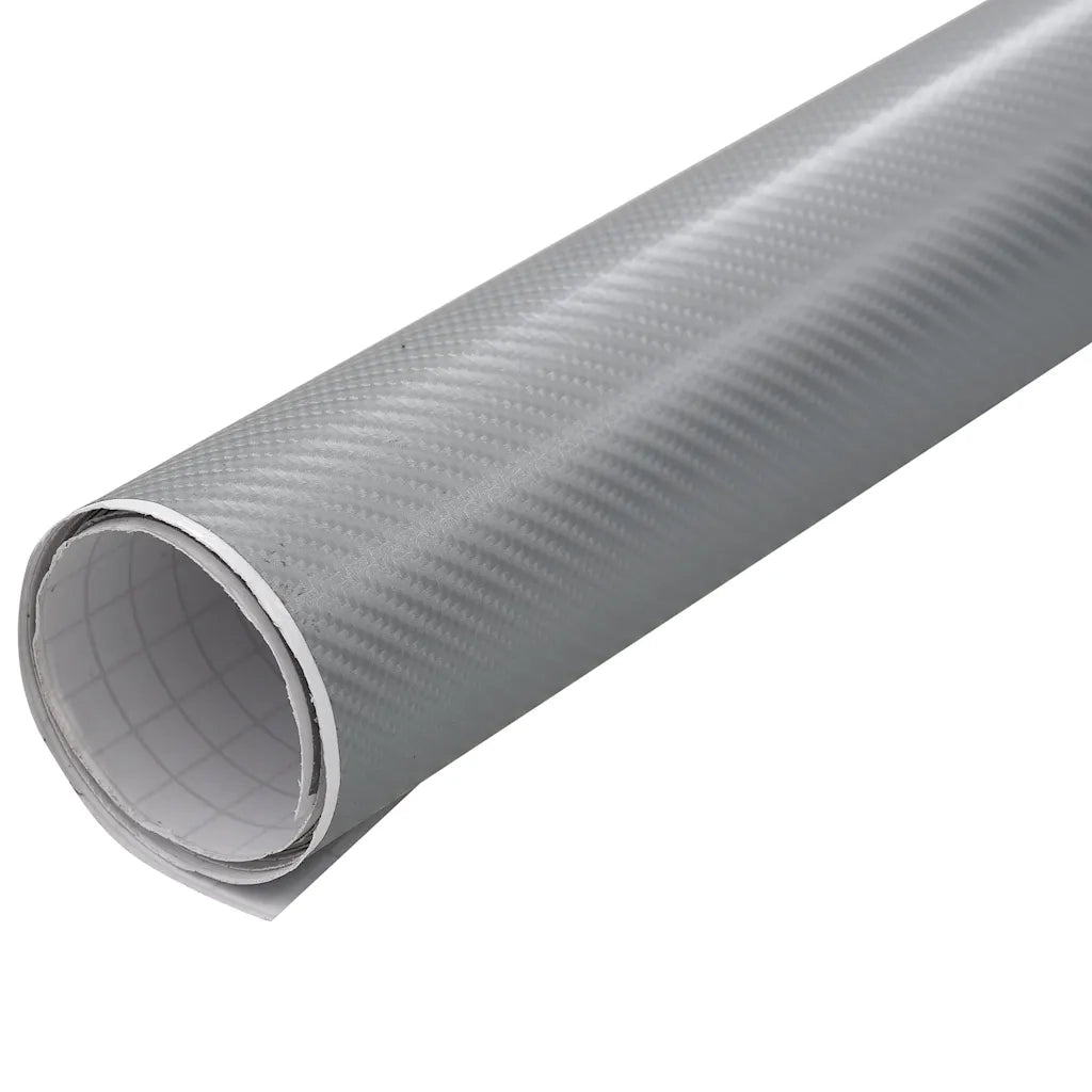 Pellicola per Auto 4D Argento 100x150 cm CFW5226795