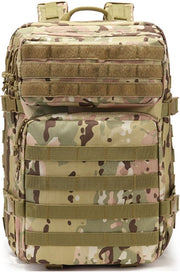 Zak Tattico da Viaggio e Borsa da Campeggio con Stampato di Camuffamento