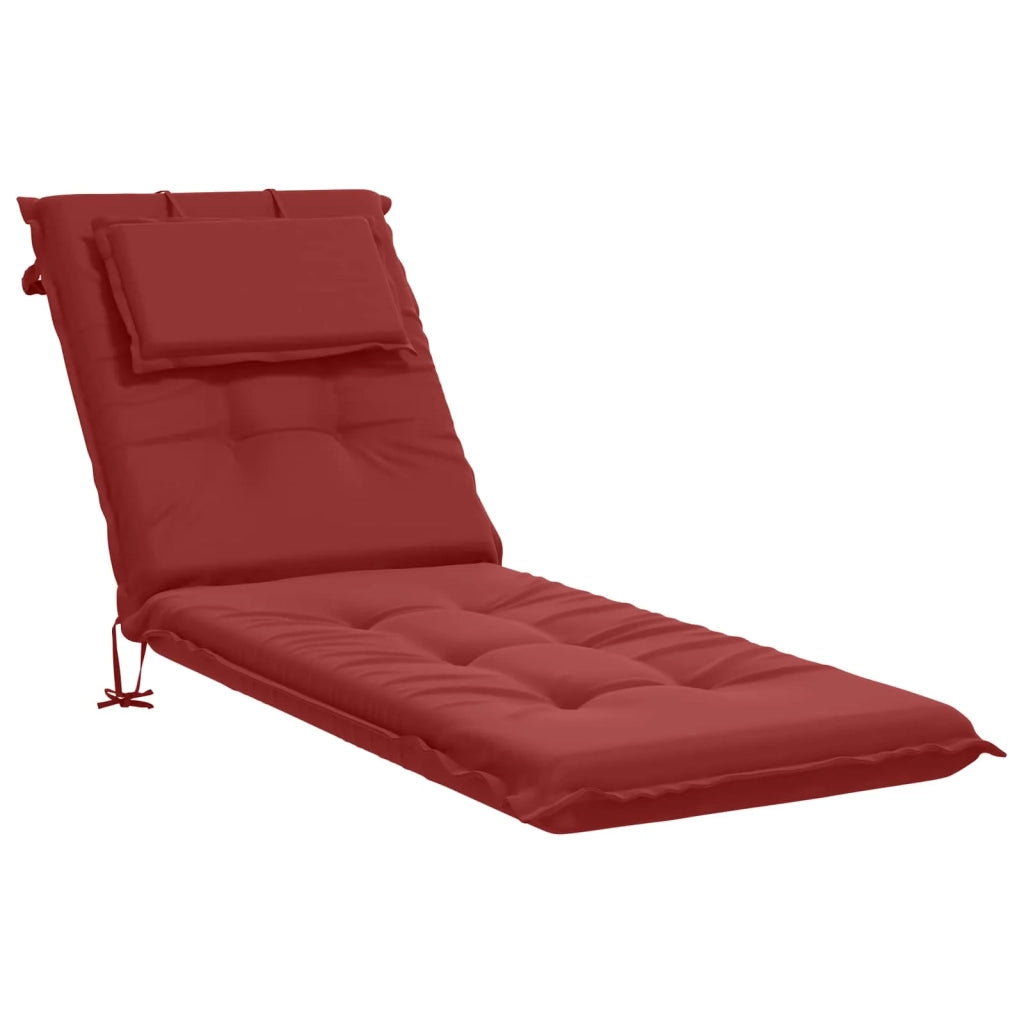 Cuscino per Lettino GEMERT 100% Poliestere Rosso Vino 947542