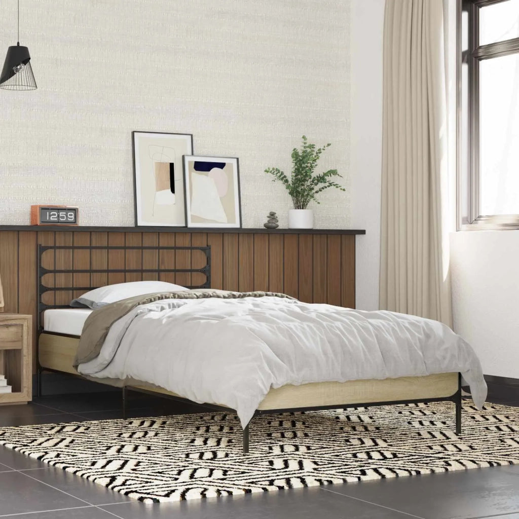 Struttura del letto Rovere Sonoma 80 x 200 cm 8009113