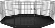 Casa per Cuccioli - 8 pezzi - Casetta per Cuccioli - Box per Animali Grande - con Panno per Pavimento - Box per Cani