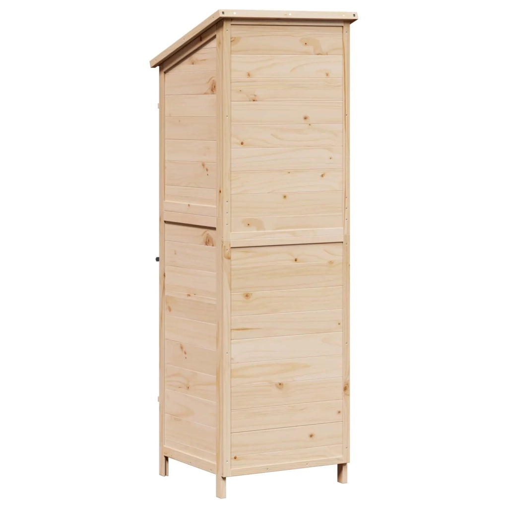 Capanno da Giardino Naturale 59,5 x 56 x 176,5 cm