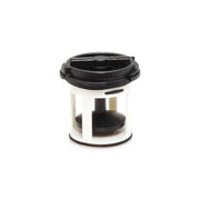 FILTRO POMPA SCARICO ACQUA LAVATRICE IGNIS WHIRLPOOL TAPPO NERO - Whirlpool Ariston Hotpoint
