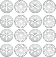 50 pezzi Clip di fissaggio per pannelli di protezione metallica per lavatrici - Accessori di fissaggio per pannelli di protezione - Clip di fissaggio per motori sotto copertura - 6715468 N90335004 N90335006 - 30mm.
