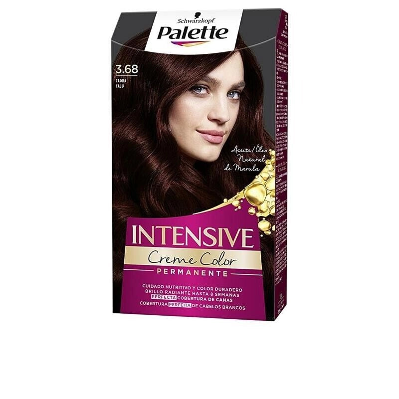 PALETTE COLORAZIONE PERMANENTE DI  COLORE MOGANO 3.68