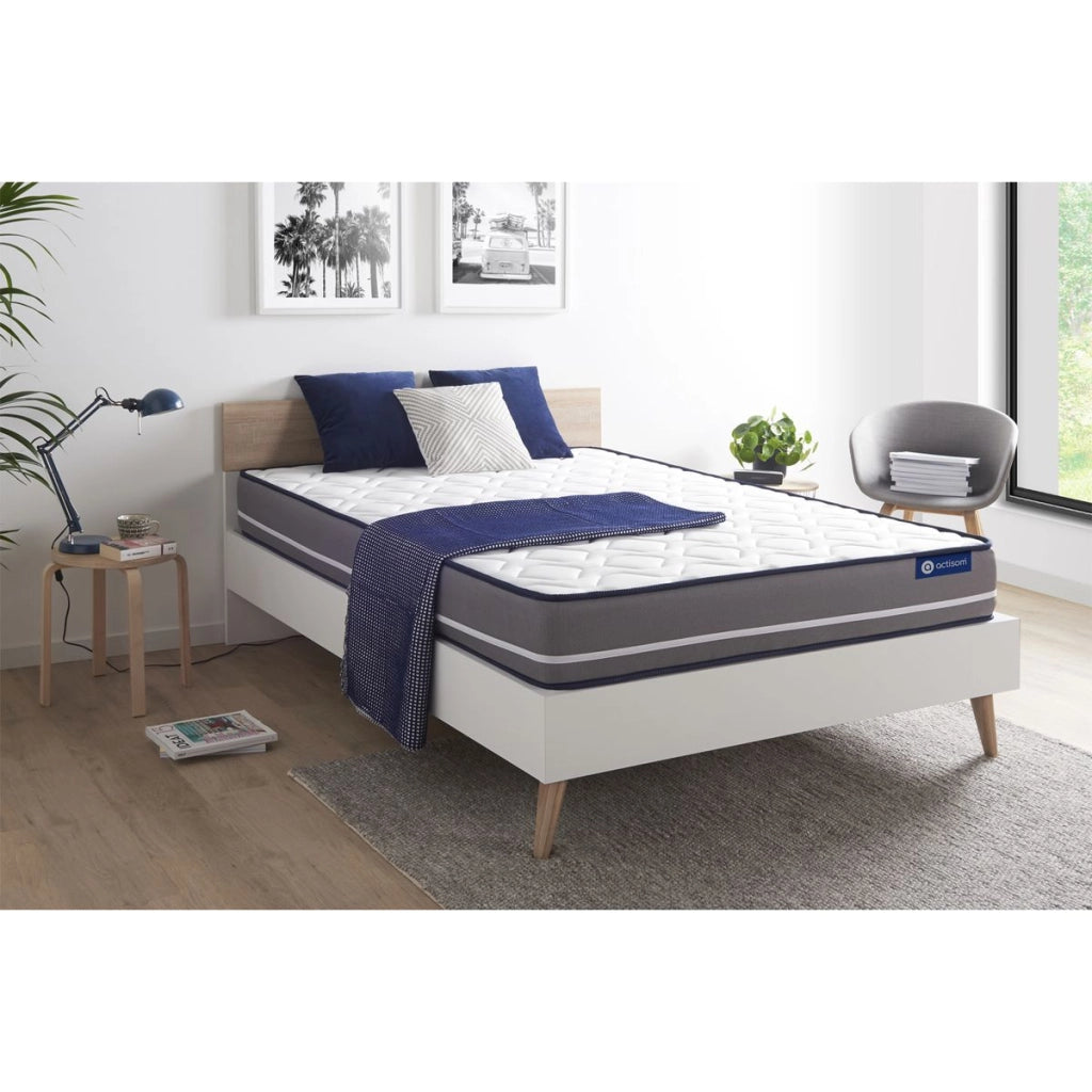 Materasso matrimoniale Actilatex pur 200x200cm - Spessore : 20cm - Lattice e memory foam - Rigido