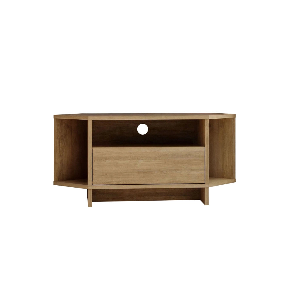 Porta TV in legno "Viva" - 95 x 35 x 45 cm - Beige