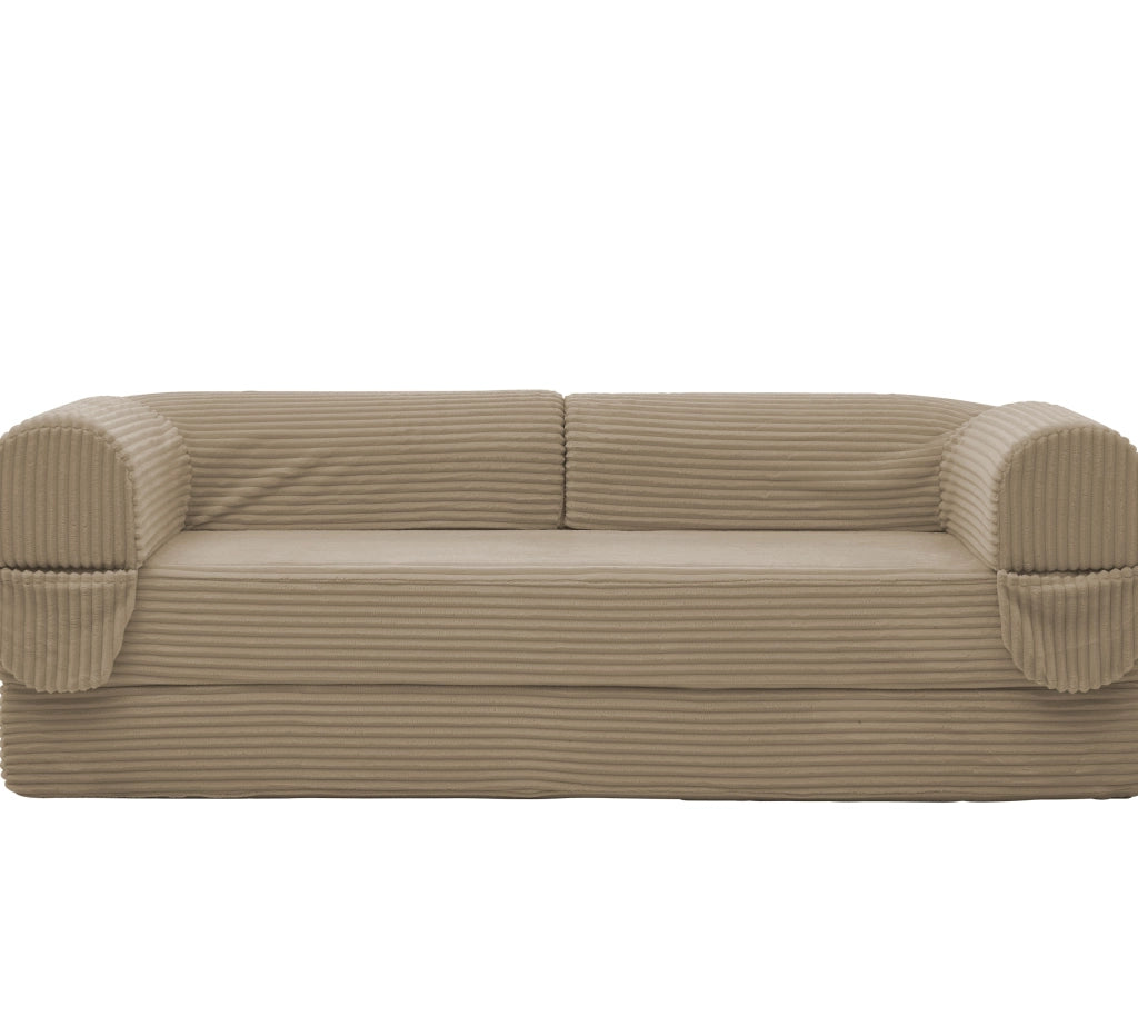 DIVANO LETTO 2 posti convertibile 37 x 37 x 89 cm corda marrone