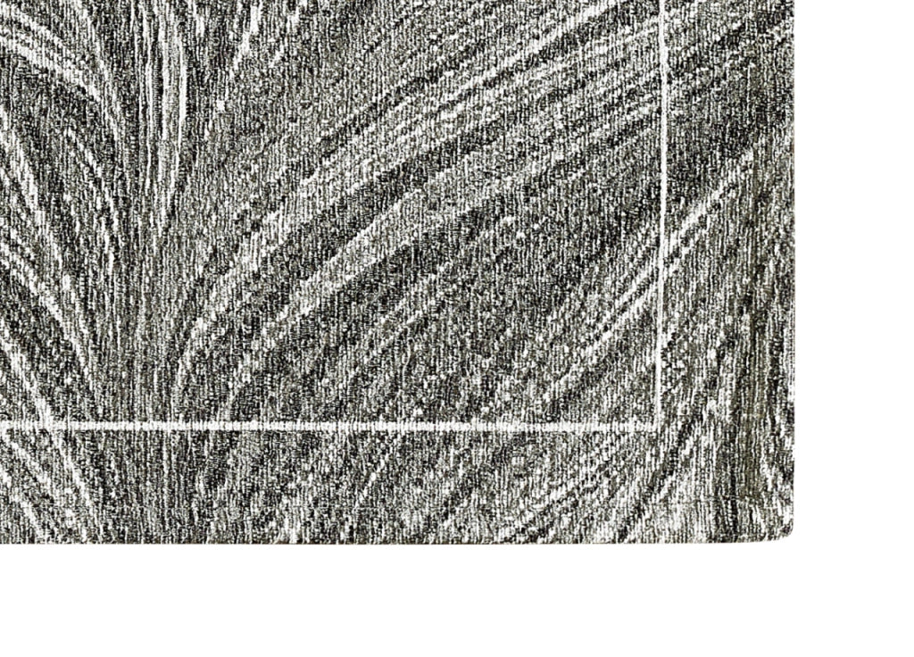 Tappeto Arredo Salotto Antiscivolo Scendiletto Camera Dis. Dallas By Suardi - 140x200 - Grigio