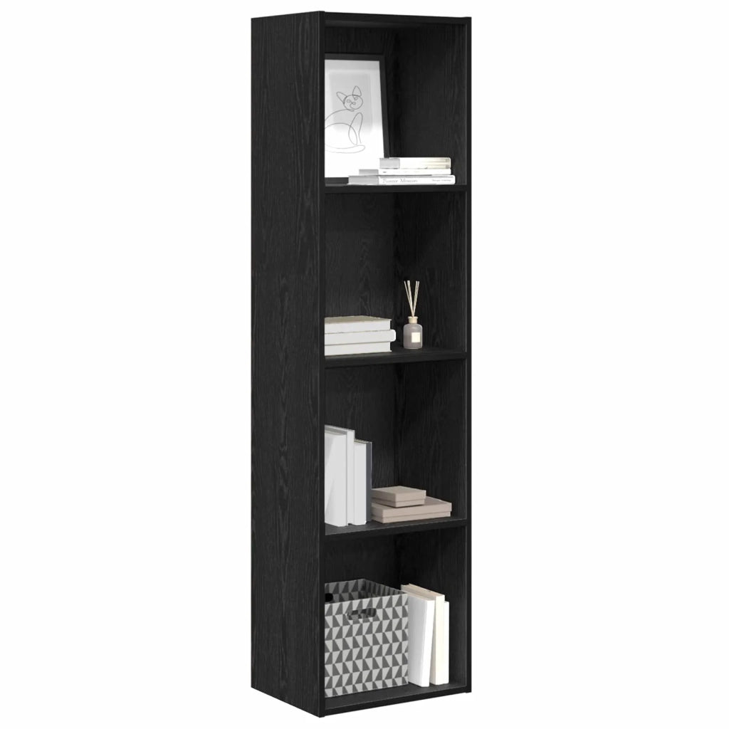 Libreria Rovere Nero 40 x 30 x 152 cm Legno multistrato 875017