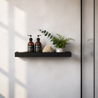 Mensola Da Bagno Sf04 60cm Black Matt