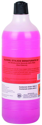 ALCOOL ETILICO DENATURATO 94%  lt. 1 12.00 pz