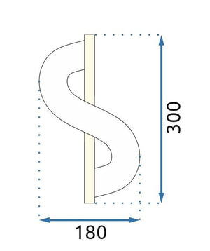 Lampada Da Parete Led G032-w Gold