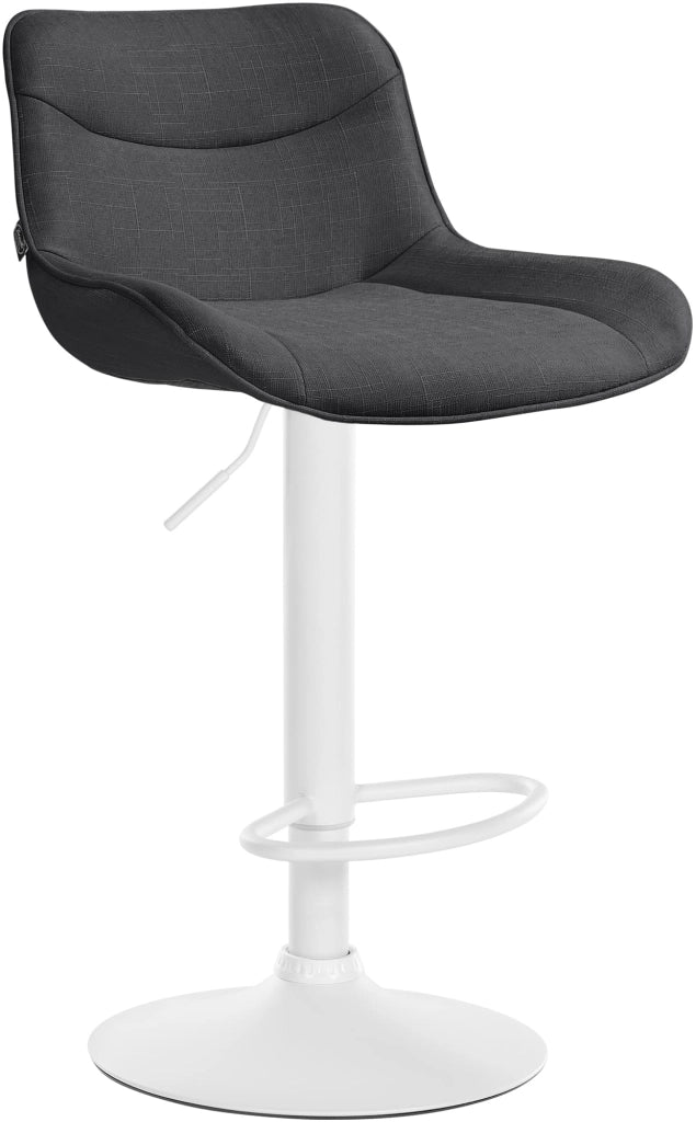 Barhocker Vonore Stoff weiЯ