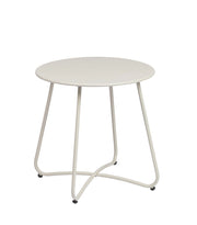 Tavolino da Esterno Ø45x45h cm in Acciaio Verniciato Austin Gypsum
