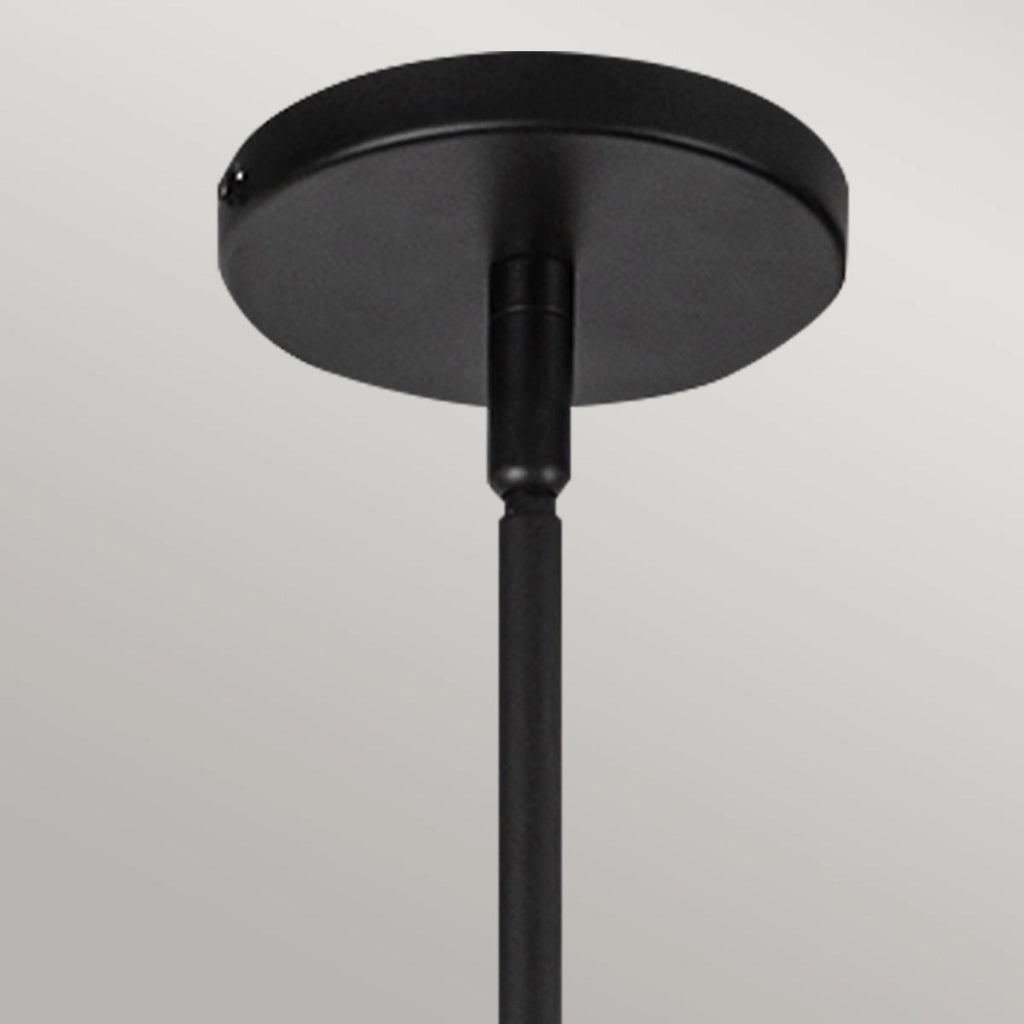 Lampada a sospensione boho rattan nero Perth Alora