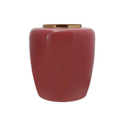 Vaso Artisse 100 in metallo corallo e oro