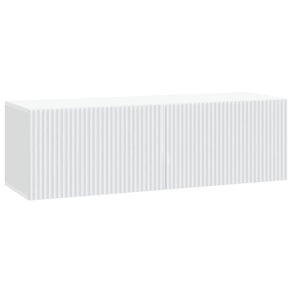 Mobile Porta TV da Muro Bianco 98 x 31 x 30 cm 898555
