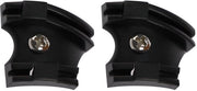 Cavi elettrici in guaina autoadesiva - 2 pezzi - Cavi elettrici in guaina autoadesiva - Guide cavi in plastica - Viti di montaggio - 40 x 30 mm - Guide cavi