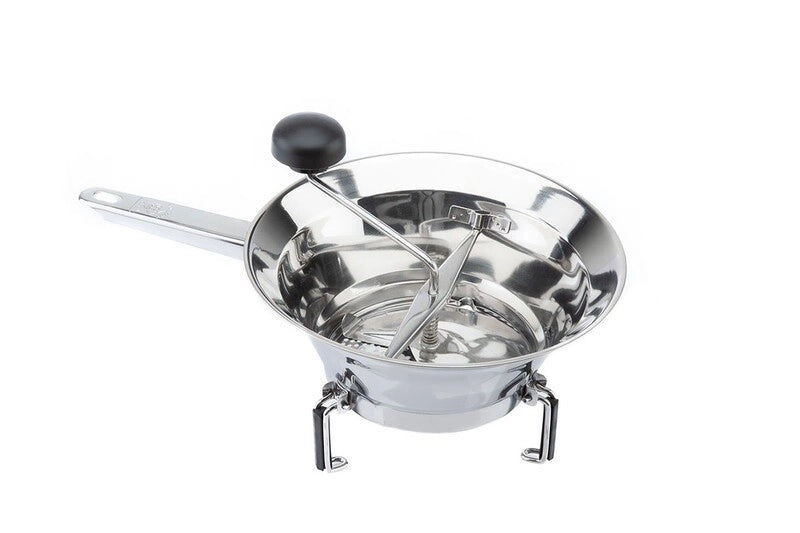 Passatutto Passaverdure Pesante in Acciaio Inox con 3 Dischi 20 cm