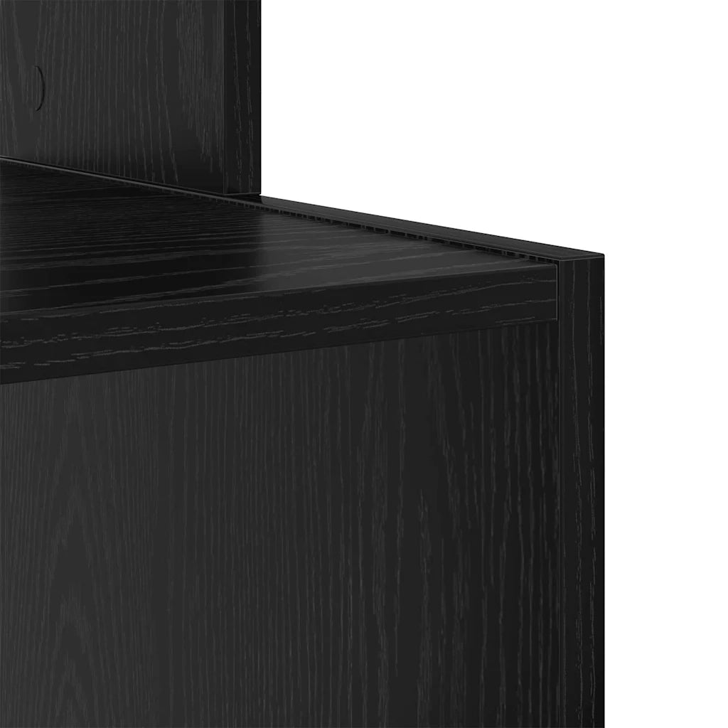 Scrivania Rovere Nero 106 x 41 x 88.5 cm Legno multistrato 869467