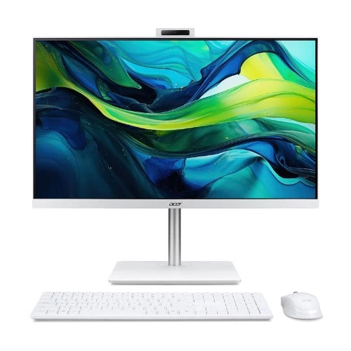 All in one acer aspire c27a-p1mtl dq.bx7et.002 27 ultra 5 115u 16gb ssd512gb tastiera mouse w11