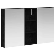 Set di Armadi da Bagno | Armadio da bagno con lo scaffale 3 pz 80 x 10,5 x 50 cm