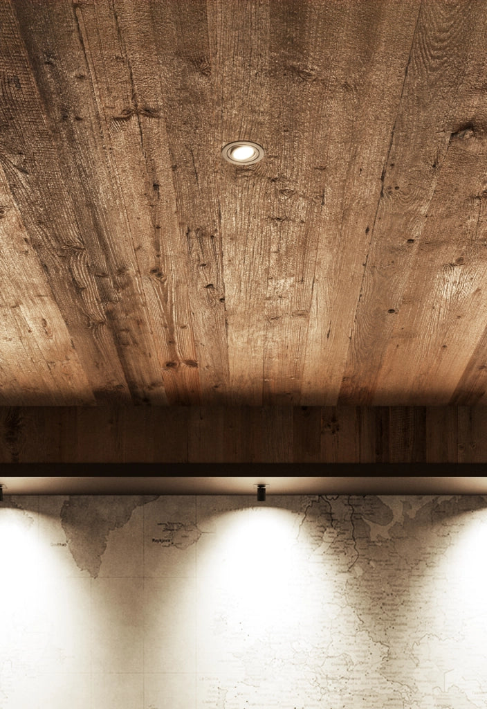 Faretto LED da Incasso Orientabile a 360° e Inclinabile a 45° per Lampadine GU10 50mm, Design Moderno Bianco Opaco, Ideale Illuminazione Interni