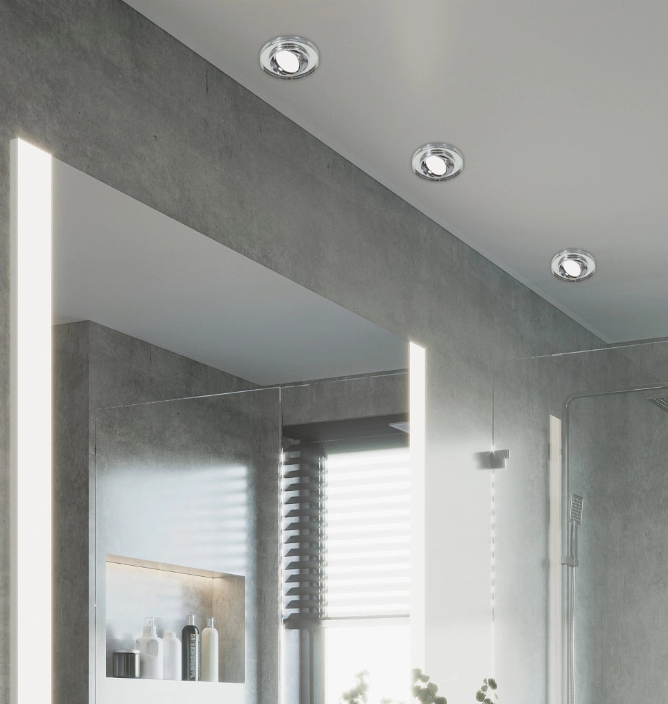 Candellux SSU-15 faretto incasso tondo cromo MR16 1 luce