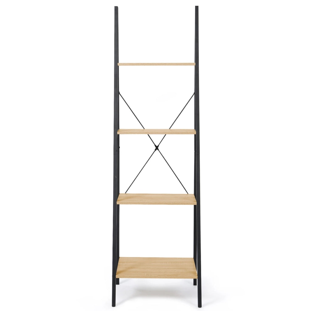 IDMarket - Scaffale a scala 4 mensole DETROIT design industriale