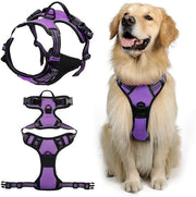 Harnas anti-trek per cani - Modellabile - Cintura Y - Rivestito - Dimensione L - Respirabile - Cinturone per animali domestici