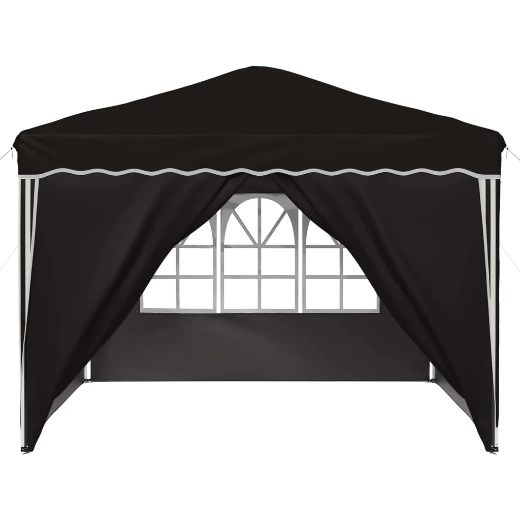 Tenda per feste a pop-up Nero 288 x 288 x 245 cm Tessuto Oxford 42019777
