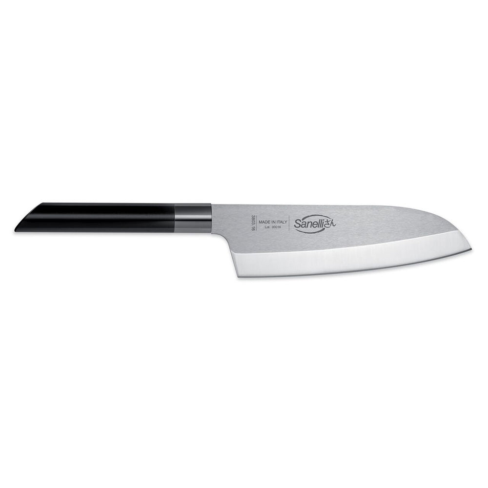 Coltello da Cucina Professionale Santoku Lama 16 cm Sanelli SanelliSan