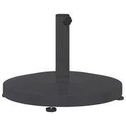 Base per ombrellone Grigio scuro 48 x 48 x 32 cm CFW8542545