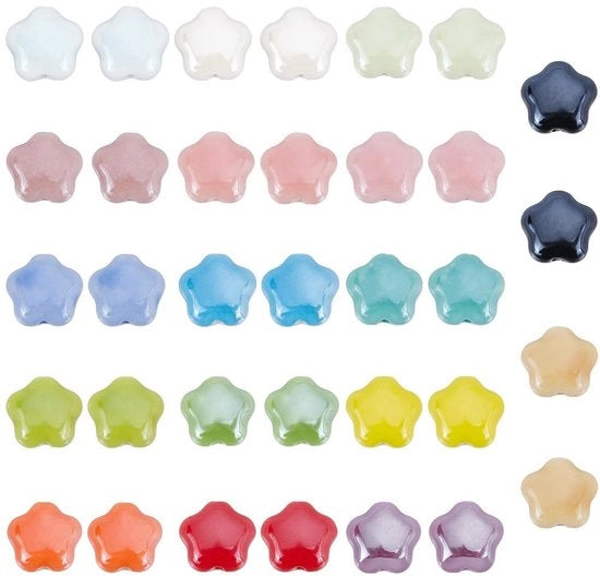 68 pezzi di perle ceramica per creare gioielli