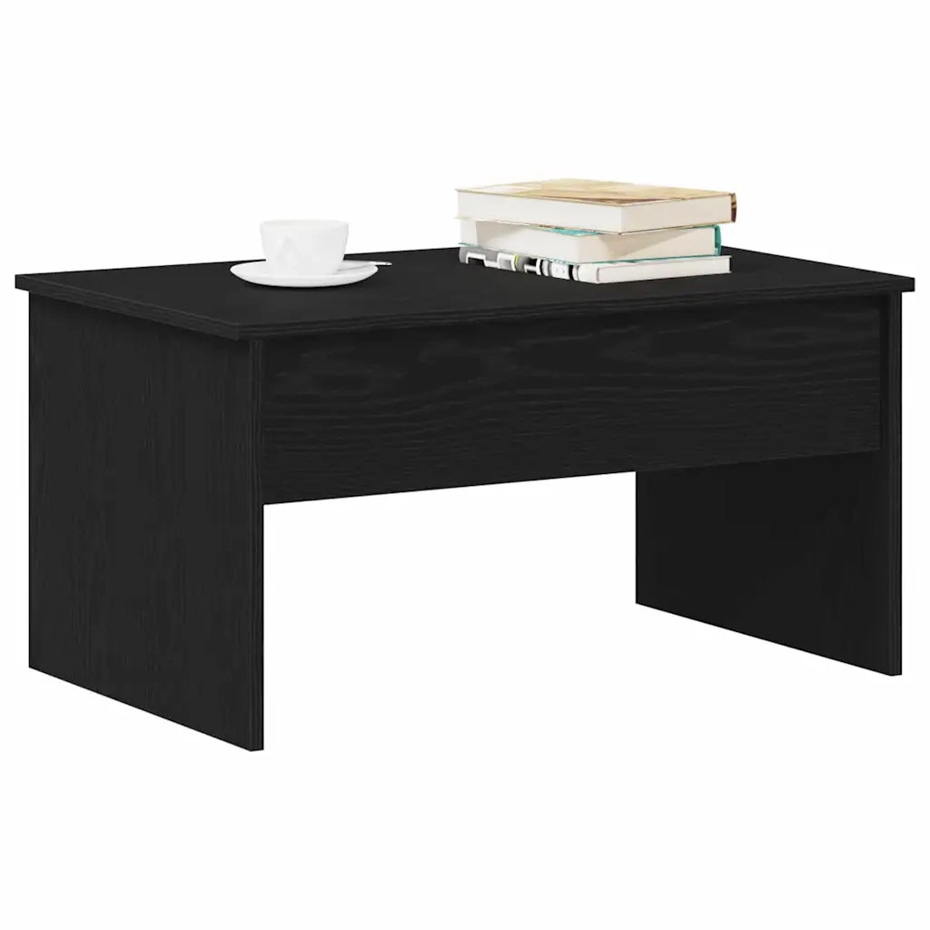 Tavolino da salotto Rovere Nero 80 x 50,5 x 41,5 cm 862766