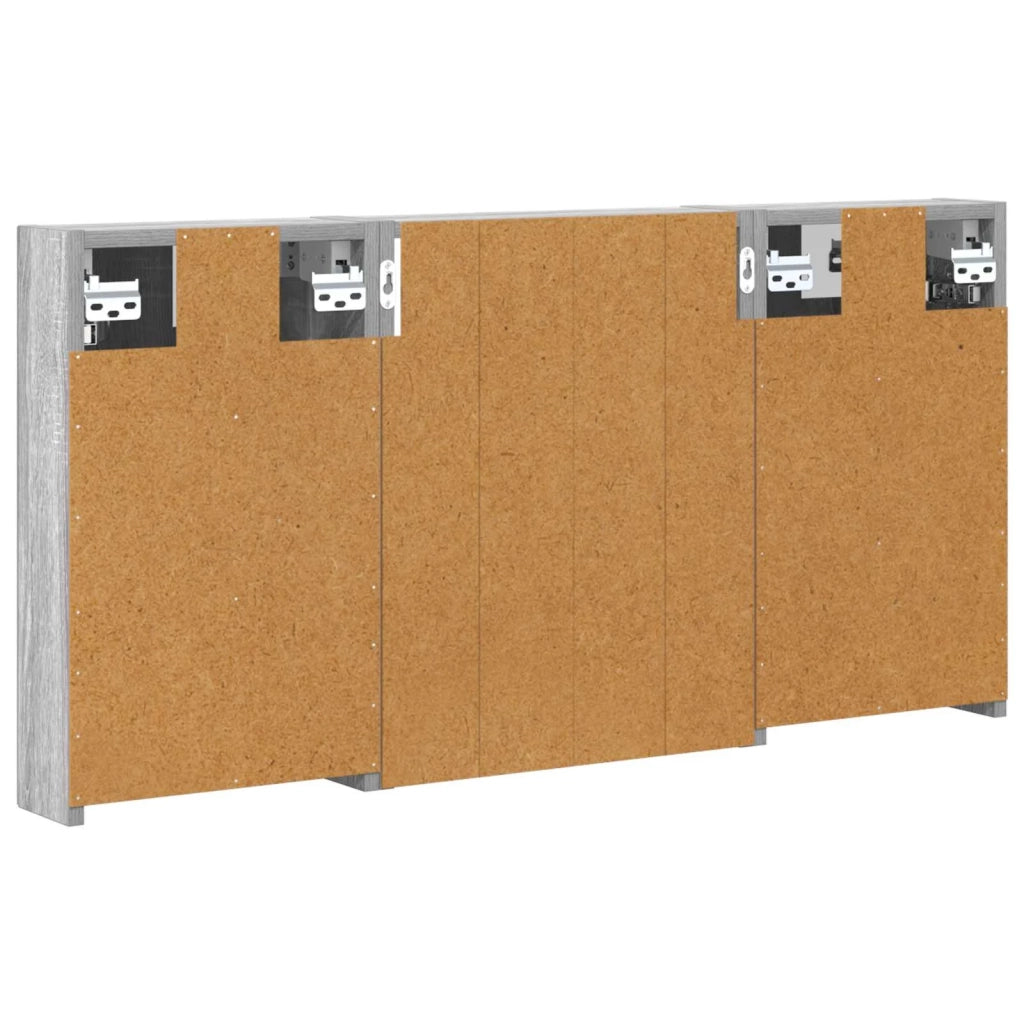 Set di Armadi da Bagno con lo scaffale 3 pcs 100 x 10,5 x 50 cm 3403685