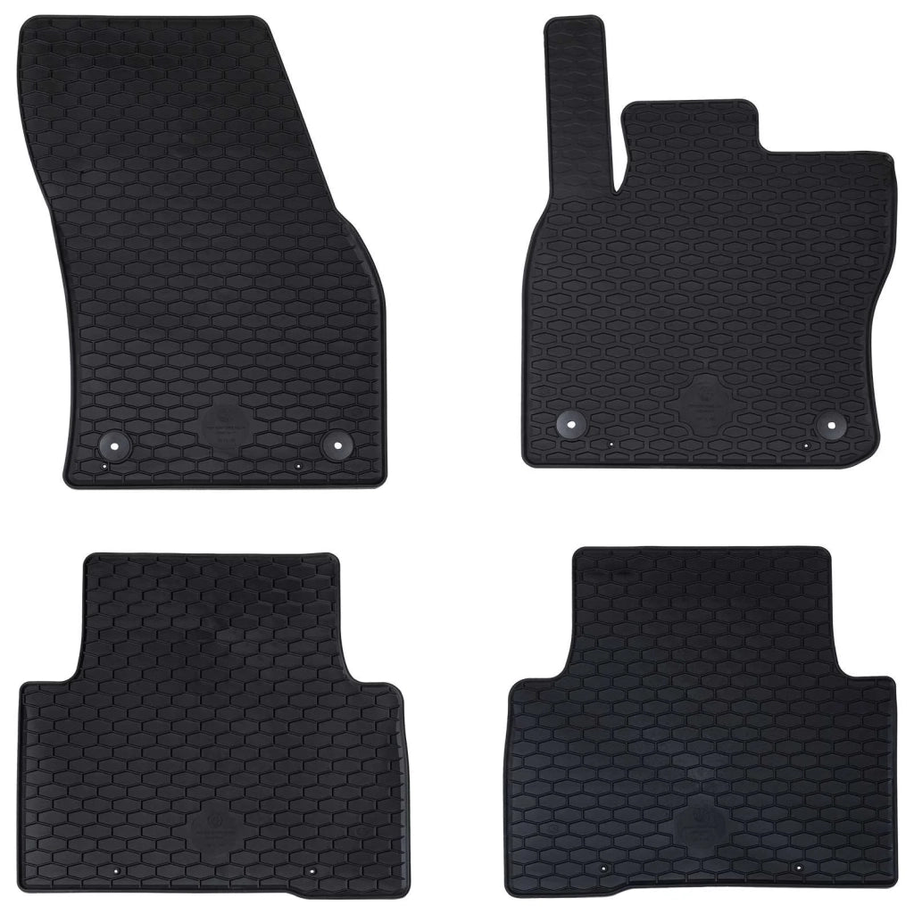 Tappetino per Auto 4 pcs Nero adatto per VW TIGUAN 2016-2023