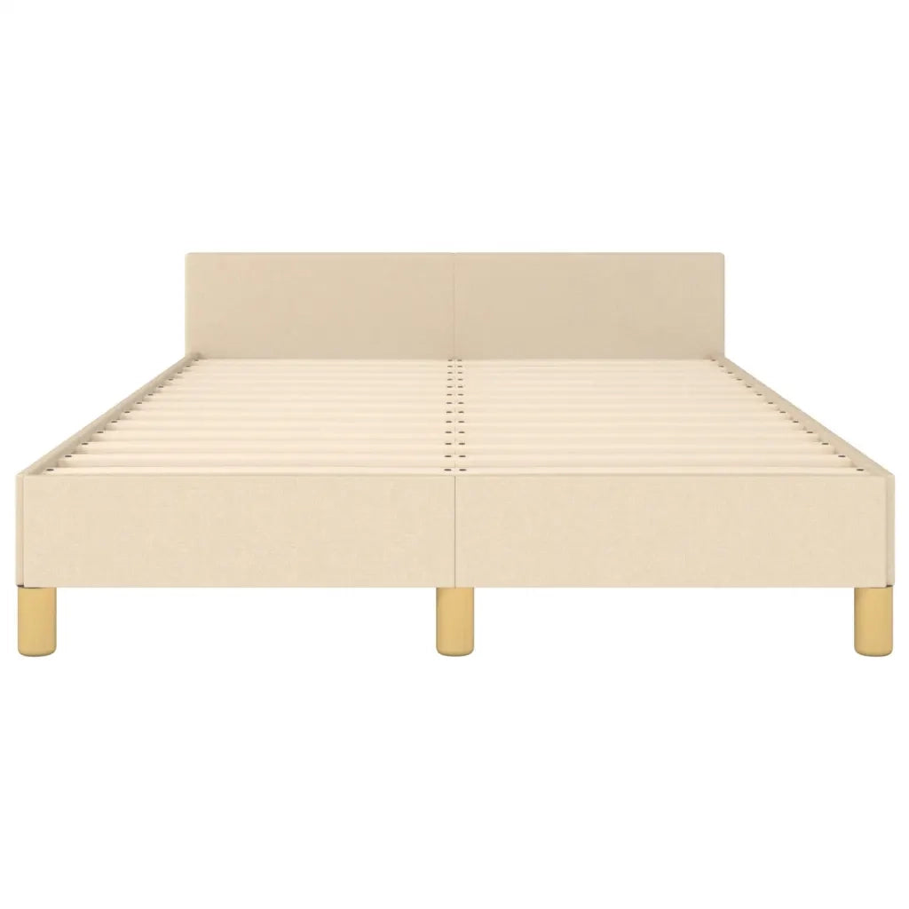 Giroletto senza Materasso-Struttura Letto Crema 120x200 cm Tessuto 717414