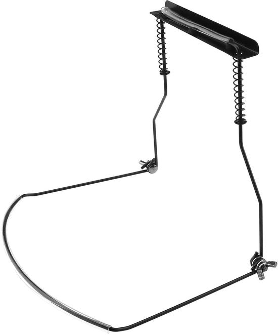 Supporto per Armonica - Professionale - Nero - Supporto per Armonica Portatile - Senza Mani e Regolabile - Adatto per Armoniche da 10 Fori