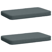 Cuscini per Panchina a 2 Pezzi VUGHT 2 pcs 100% Poliestere Blu 951005